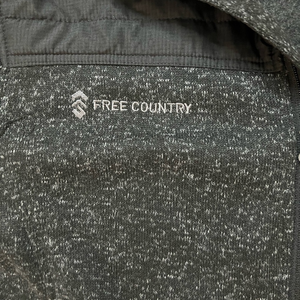 Free Country Frore Sweater-Knit Fleece Jacket - Men's Size Medium - Picture 4 of 9